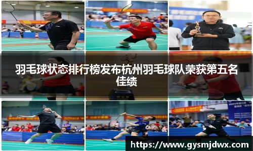 羽毛球状态排行榜发布杭州羽毛球队荣获第五名佳绩