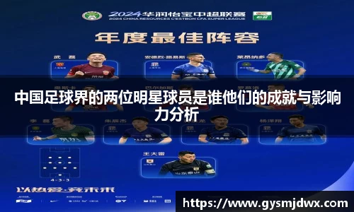 中国足球界的两位明星球员是谁他们的成就与影响力分析
